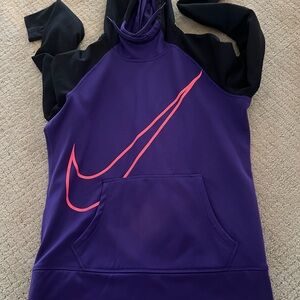 Nike Therma-Fit Black and Purple Jacket
